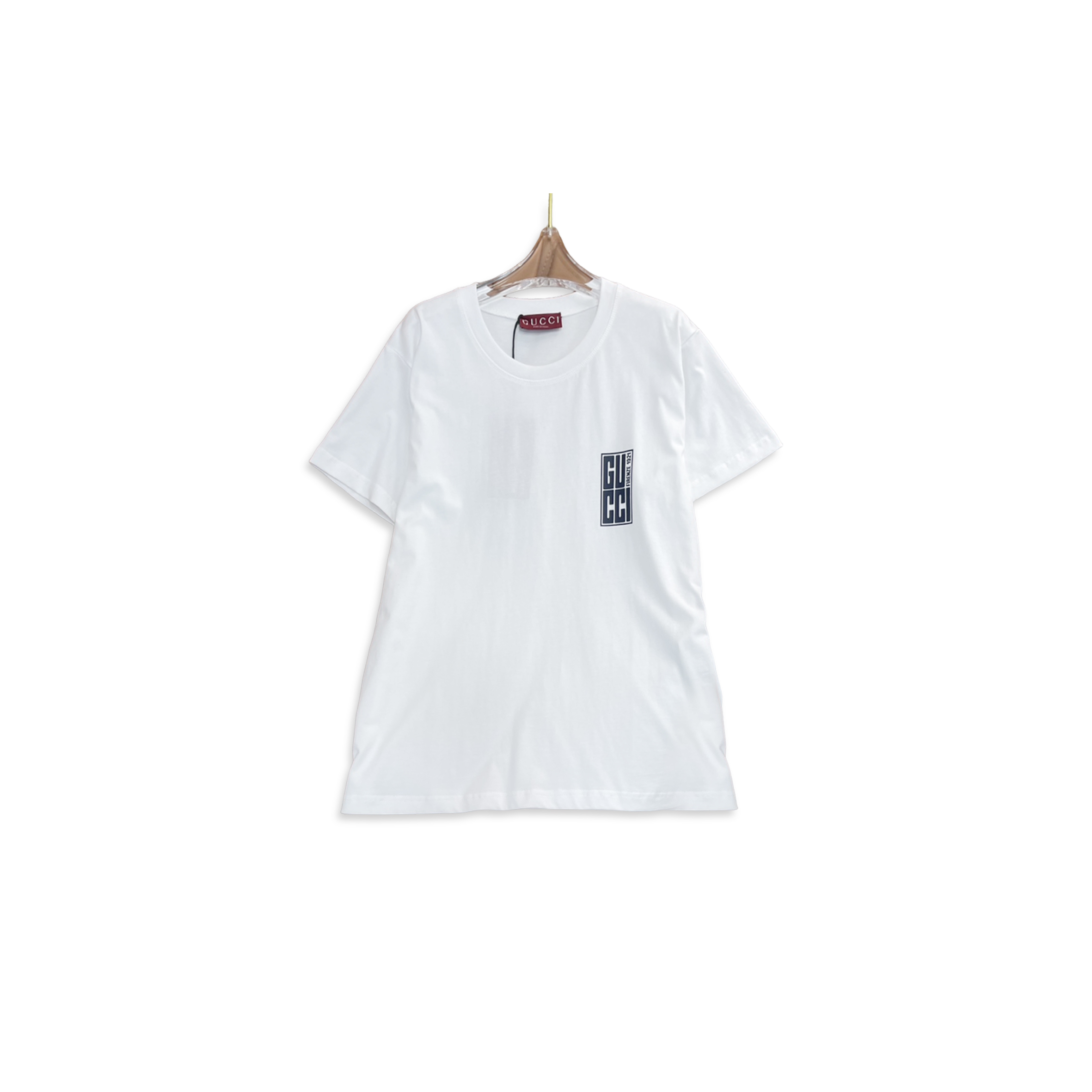 Gvc*1 letter print crew neck t-shirt